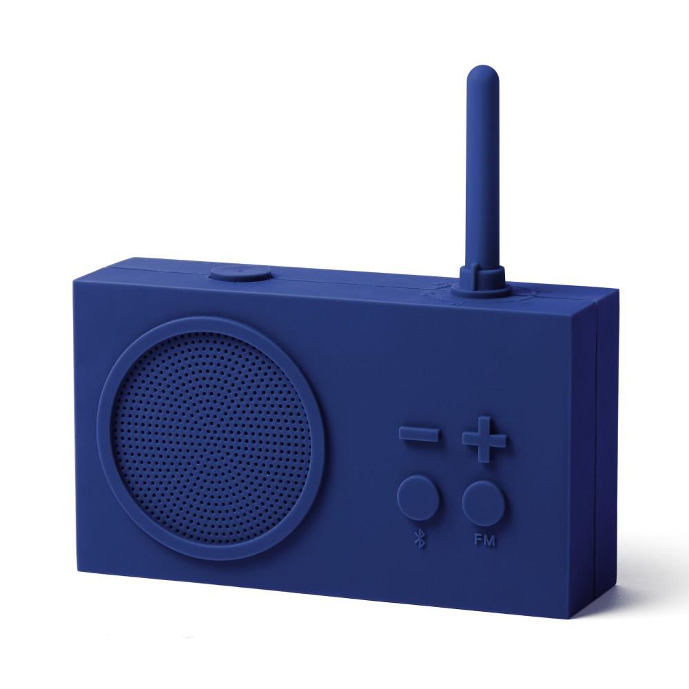 Lexon Tykho 3 Waterproof FM radio & 3W Bluetooth Speaker Blue
