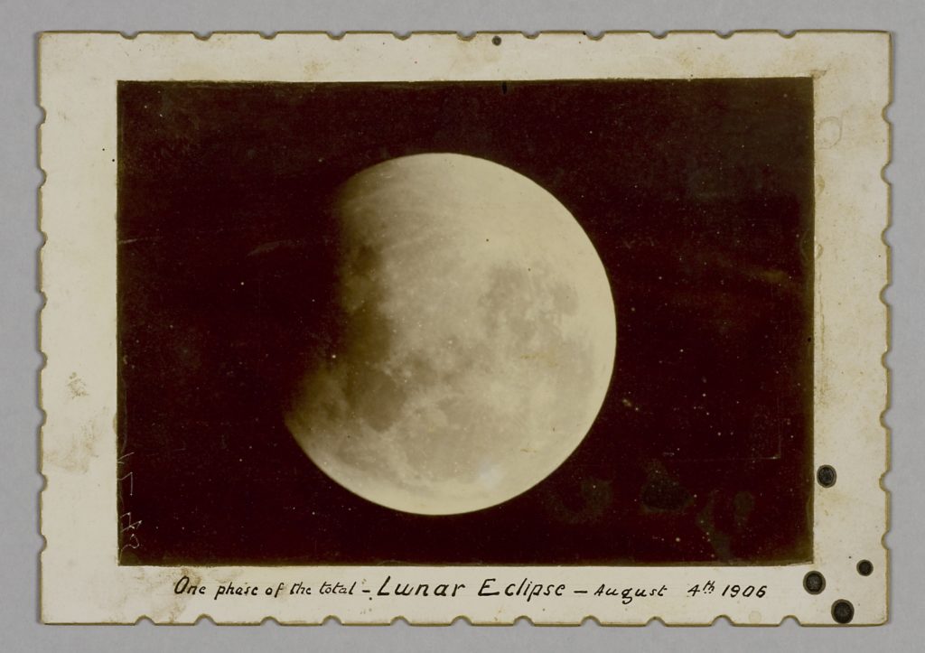 Image of the 1906 total lunar eclipse Inside the Collection